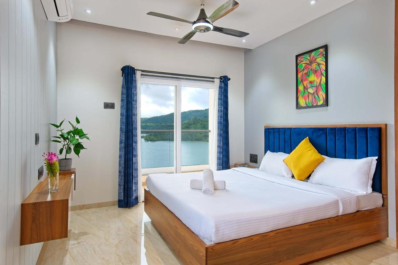 Saffronstays Riverdale, Mulshi - Lakefront With Pool And Mountain View Villa *