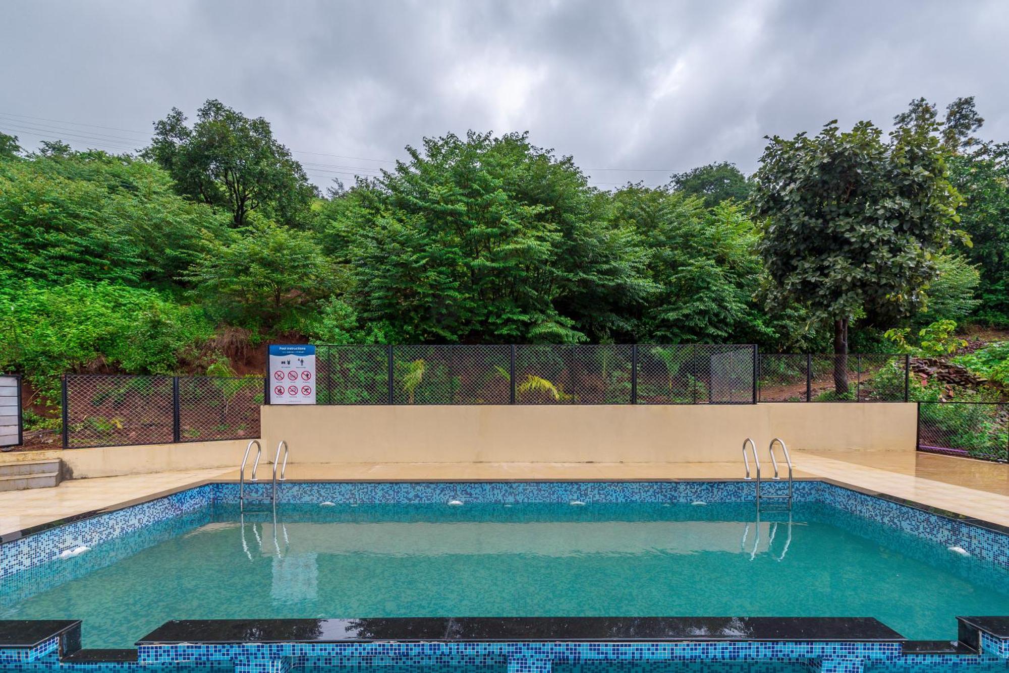 Villa Saffronstays Riverdale, Mulshi - Lakefront With Pool And Mountain View